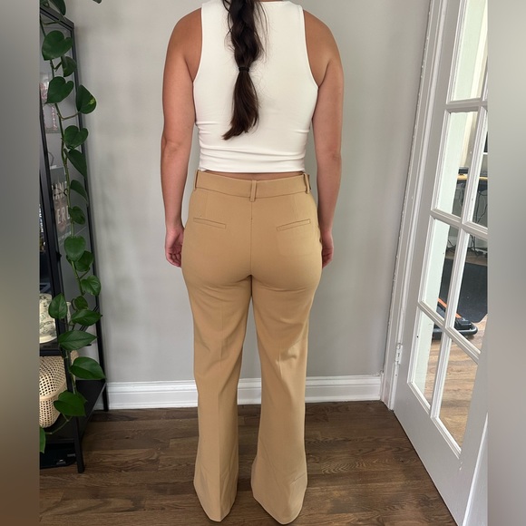 Zara tan pantsuit set, both pieces size XL. Like new, worn once. - Picture 4 of 12